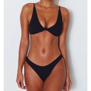 Hacienda bikini top del Marcos bottoms white fox